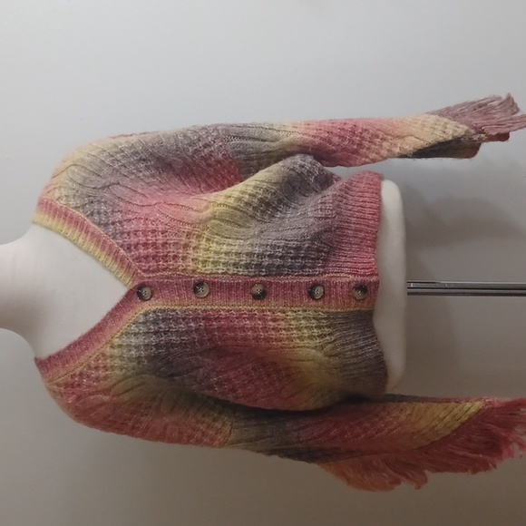 Sam Edelman multi color cardigan/NWT/size Medium - Picture 4 of 7